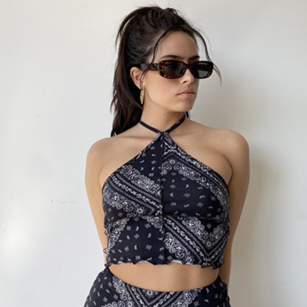 Halter Bandana Top NWT